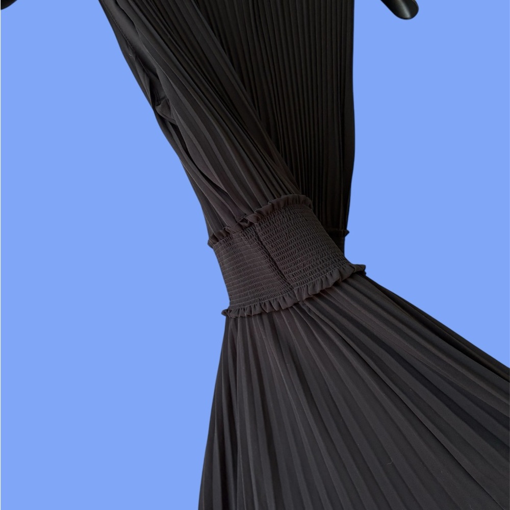 Nanette Lepore Black Halter Maxi Gown